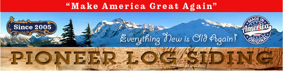 Pioneer Log Siding banner image